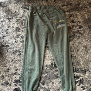 Green Colorado sweatpants